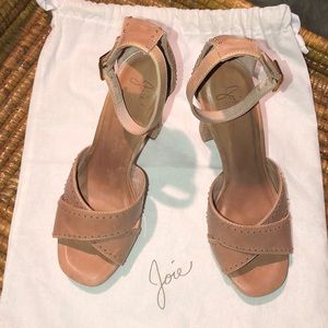 Joie platform pumps with original shoe bag!